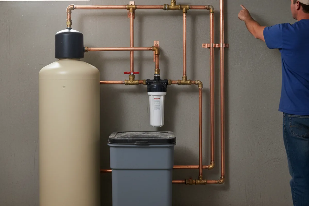 Whole-house water treatment system installed in Agency
